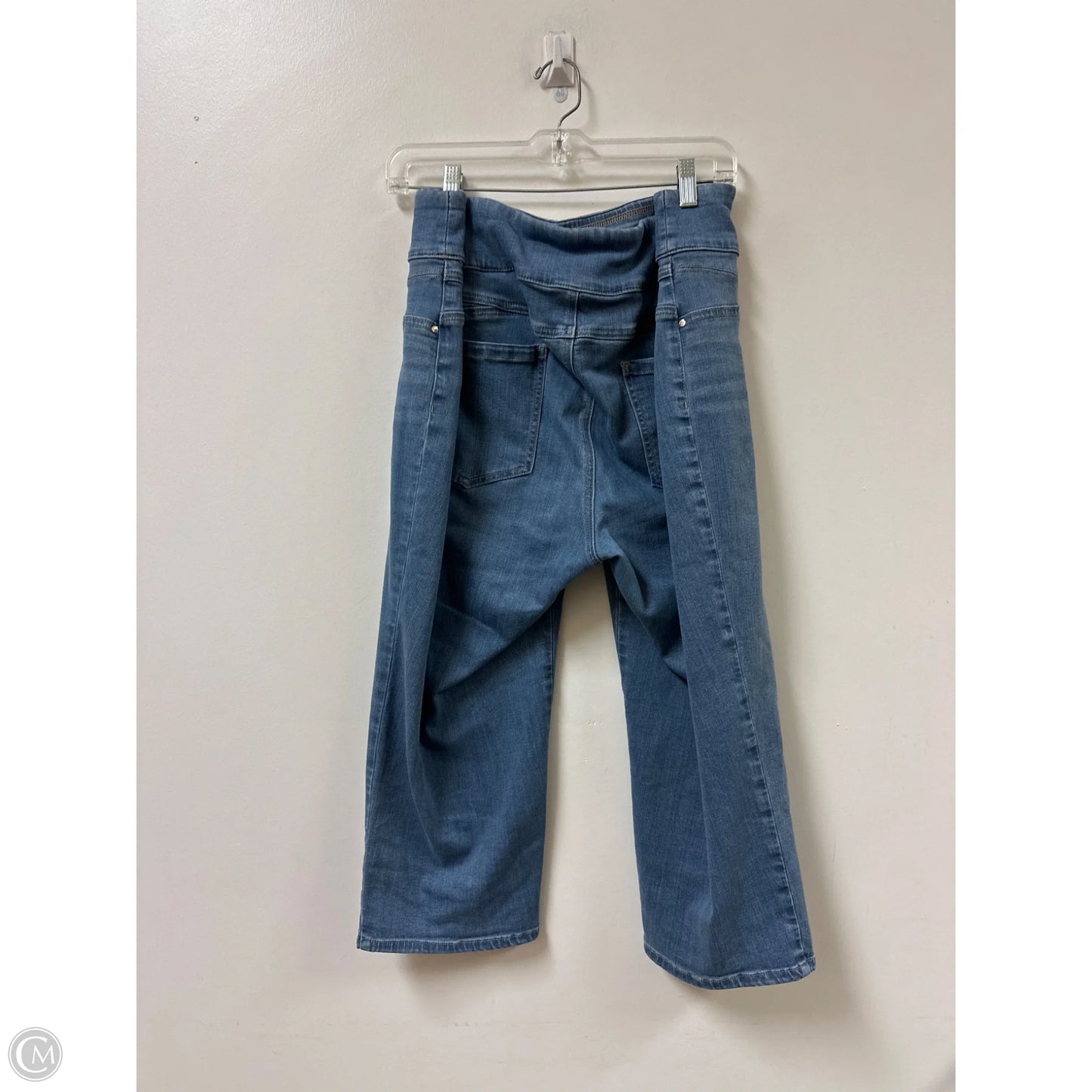 Capris By Chicos In Blue Denim, Size: 16