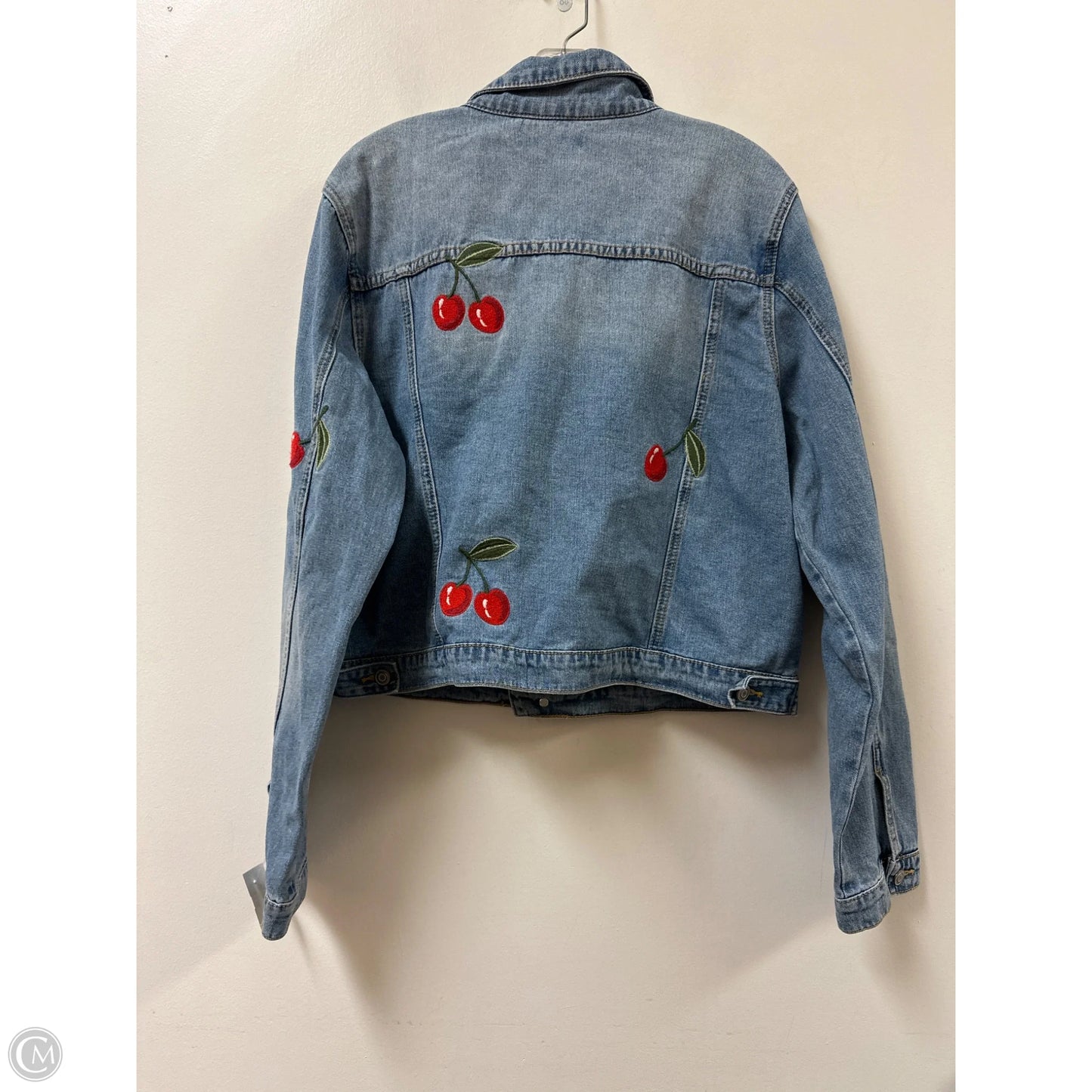 Jacket Denim By Forever 21 In Blue Denim, Size: 2x