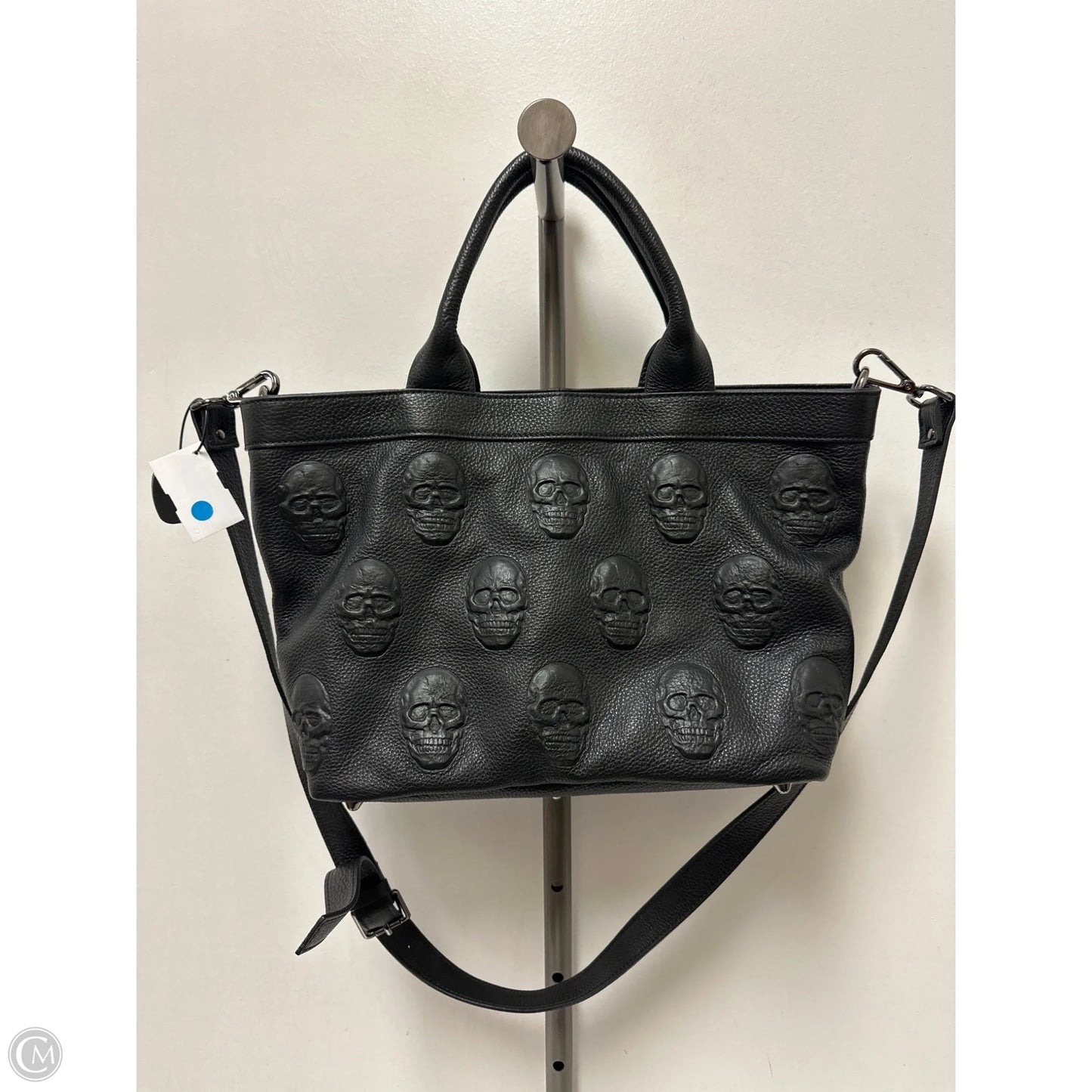 Handbag Leather By Cma, Size: Medium