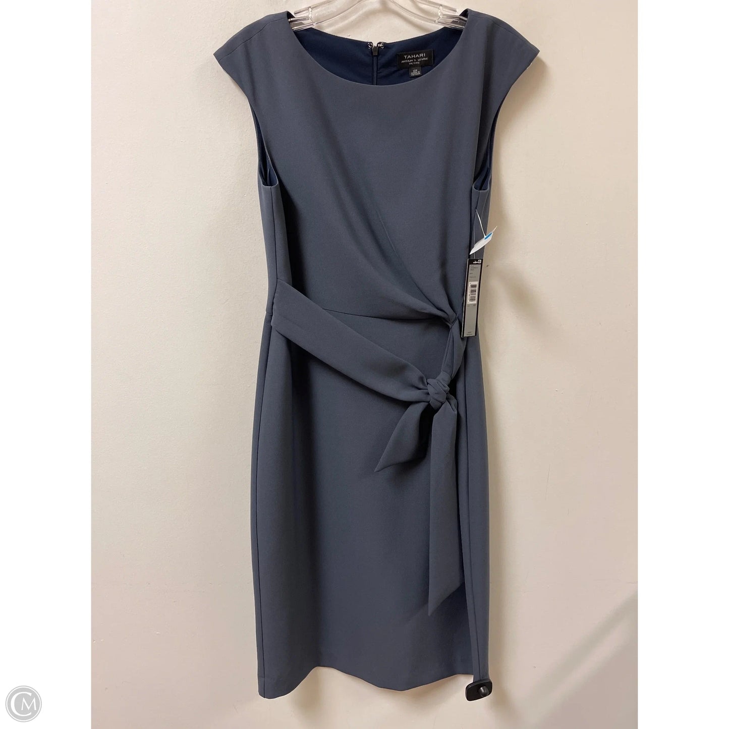 Dress Casual Maxi By Tahari In Grey, Size: M