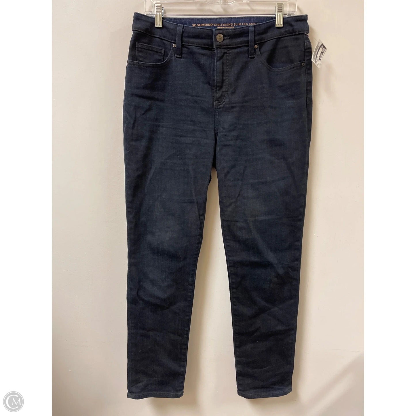Jeans Skinny By Chicos In Blue Denim, Size: 8