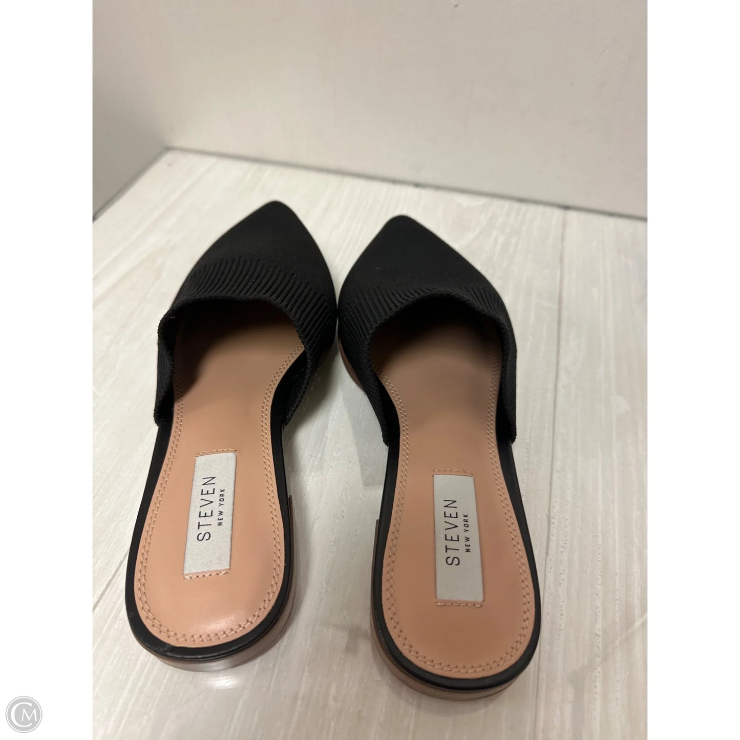 Shoes Flats By Clothes Mentor In Black, Size: 8