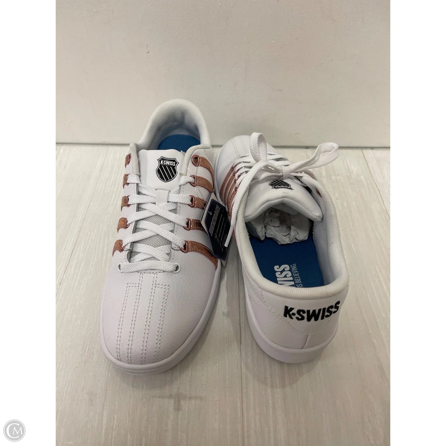 Shoes Sneakers By K Swiss In White, Size: 9