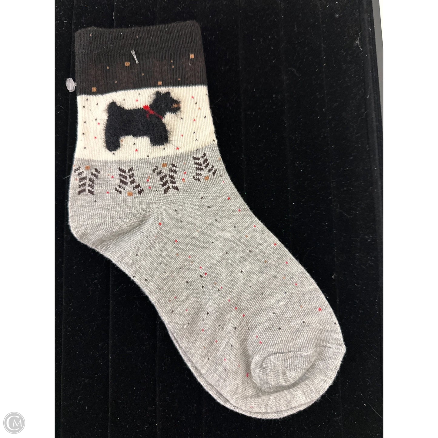 Socks By Clothes Mentor In Grey, Size: 0