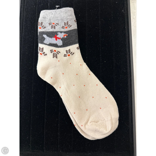 Socks By Clothes Mentor In Cream, Size: 0