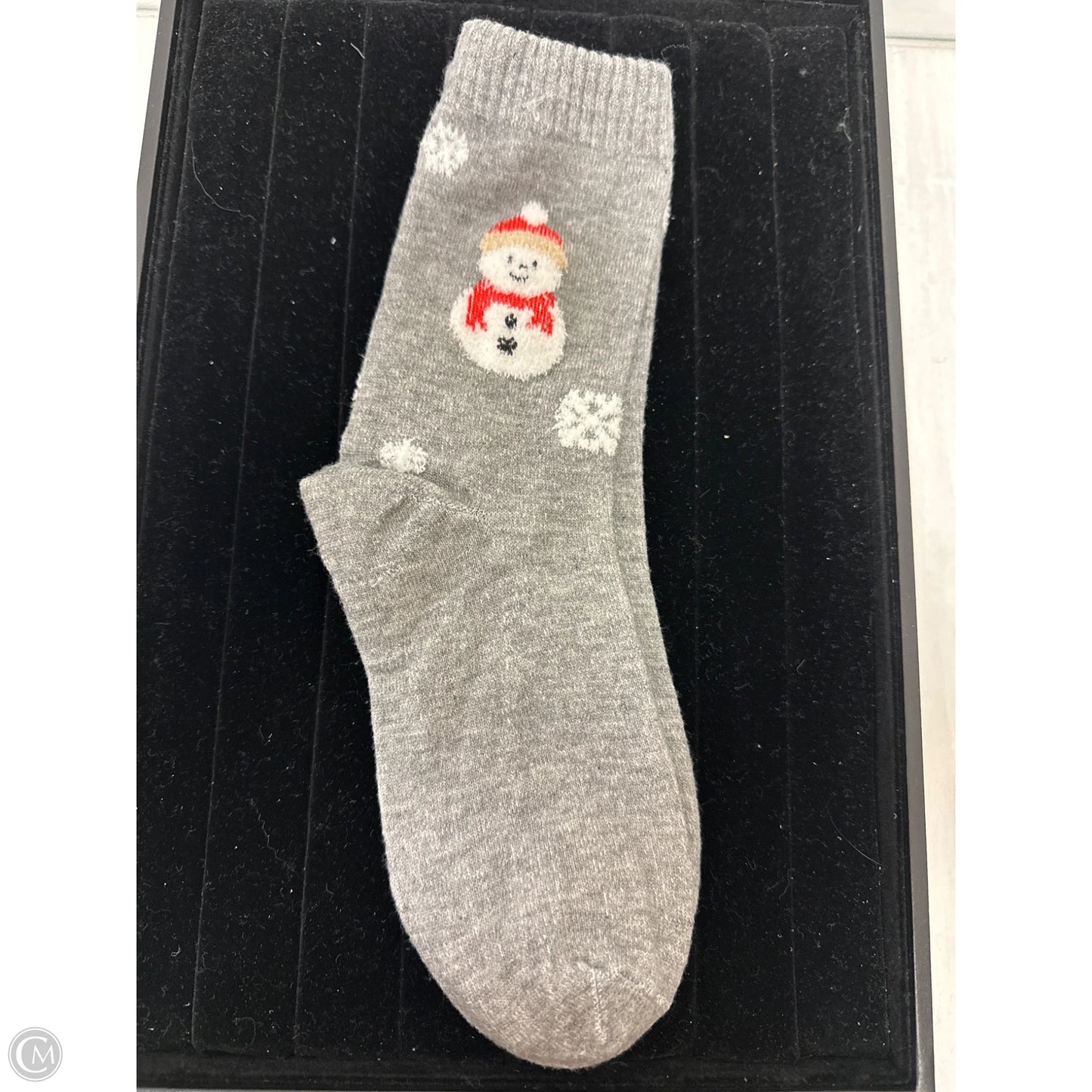 Socks By Clothes Mentor In Grey, Size: 0