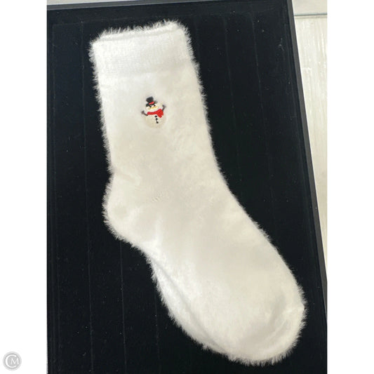 Socks By Clothes Mentor In White, Size: 0