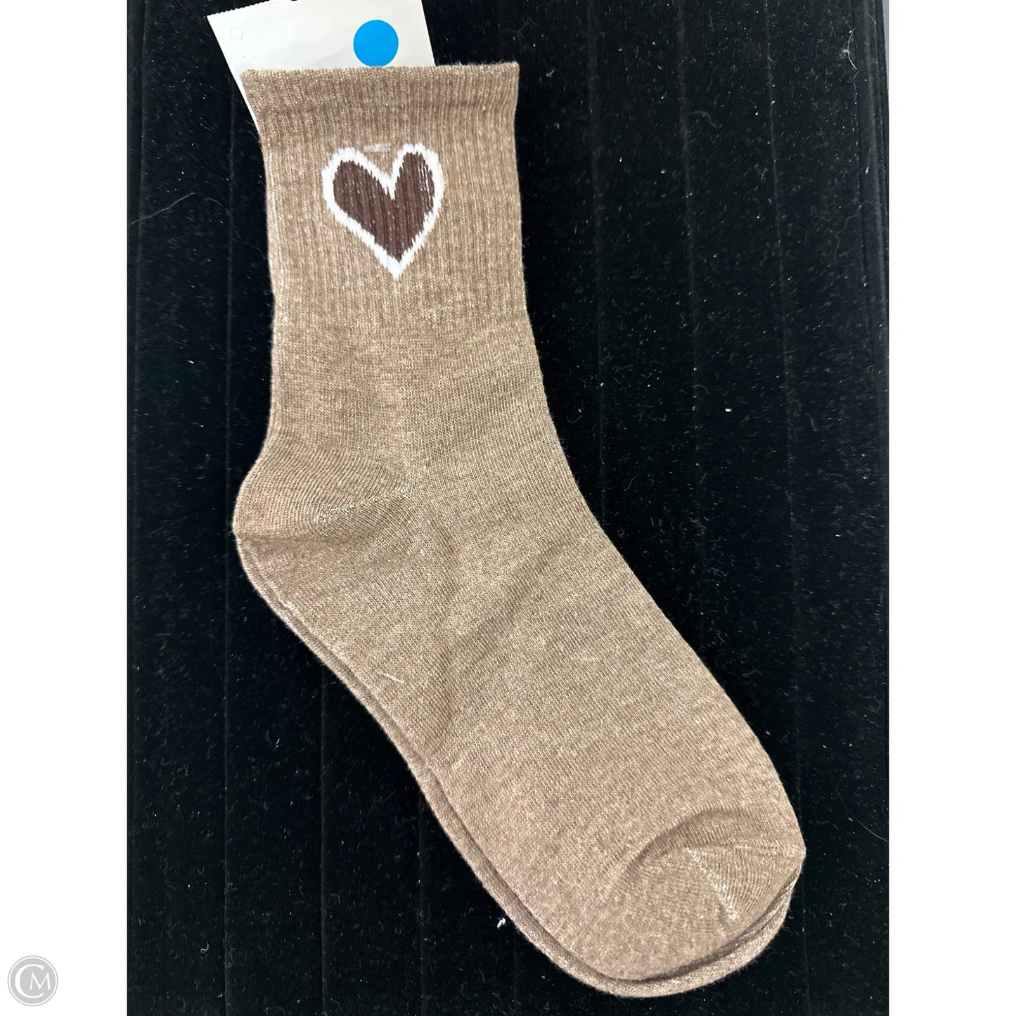 Socks By Clothes Mentor In Brown, Size: 0