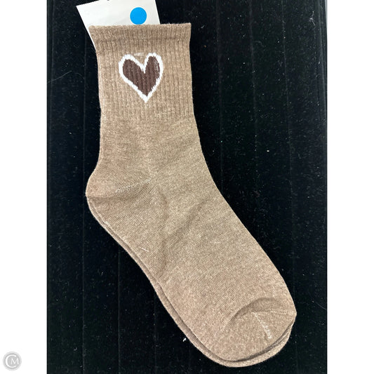 Socks By Clothes Mentor In Brown, Size: 0
