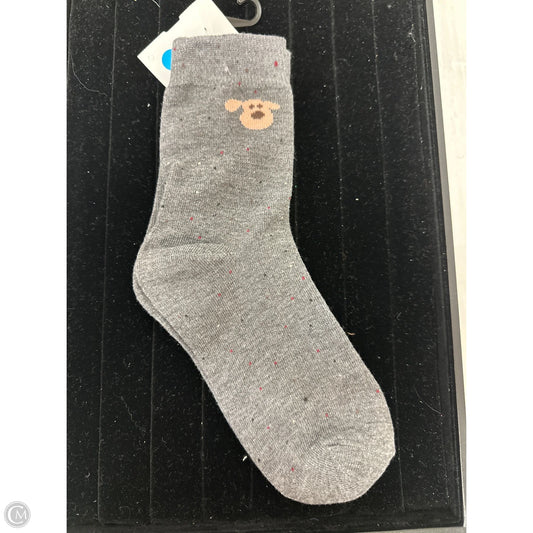 Socks By Clothes Mentor In Grey, Size: 0