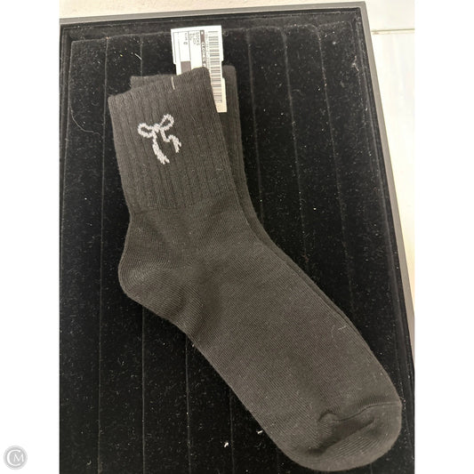 Socks By Clothes Mentor In Black, Size: 0