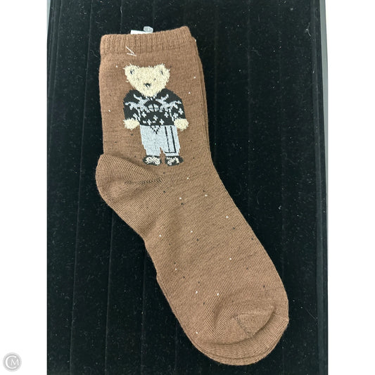 Socks By Clothes Mentor In Brown, Size: 0