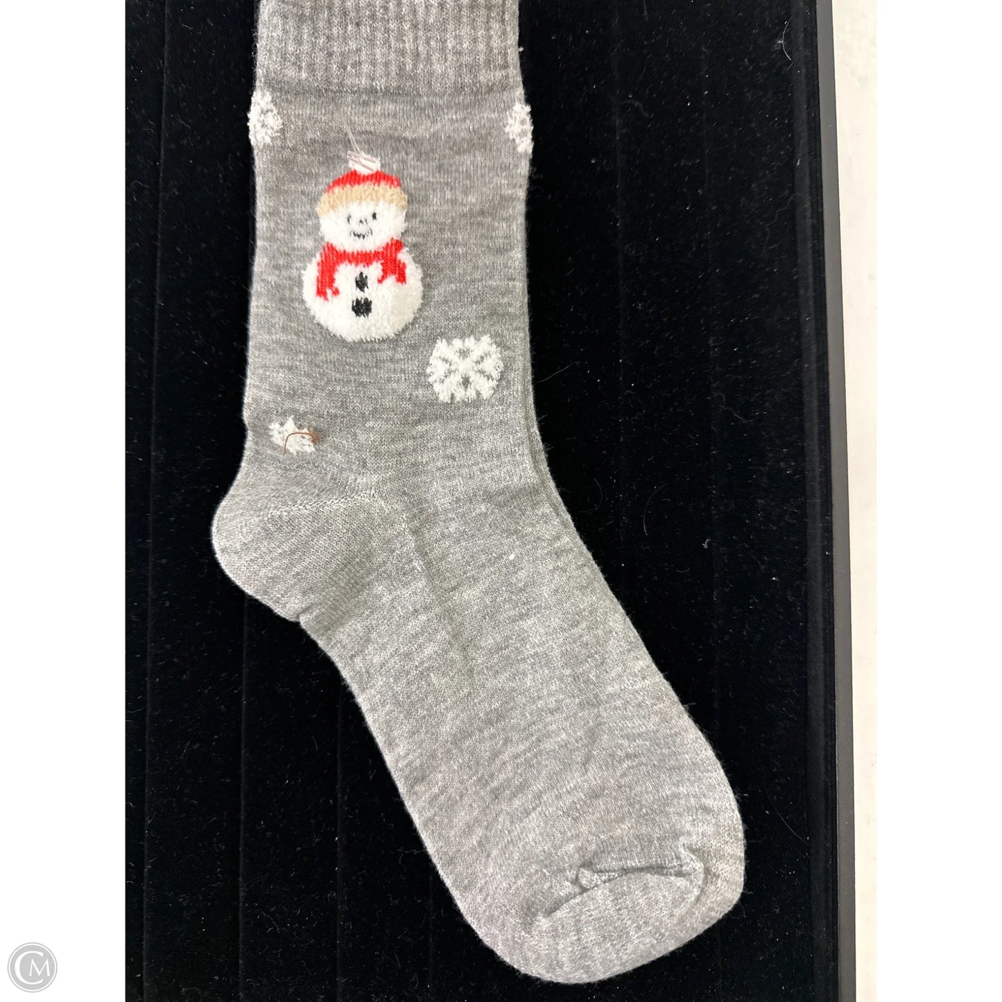 Socks By Clothes Mentor In Grey, Size: 0