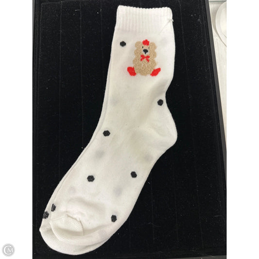 Socks By Clothes Mentor In White, Size: 0
