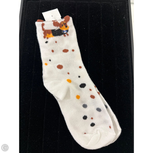 Socks By Clothes Mentor In White, Size: 0