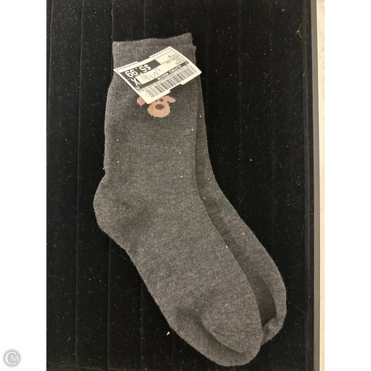 Socks By Clothes Mentor In Grey, Size: 0