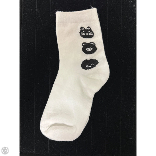 Socks By Clothes Mentor In White, Size: 0