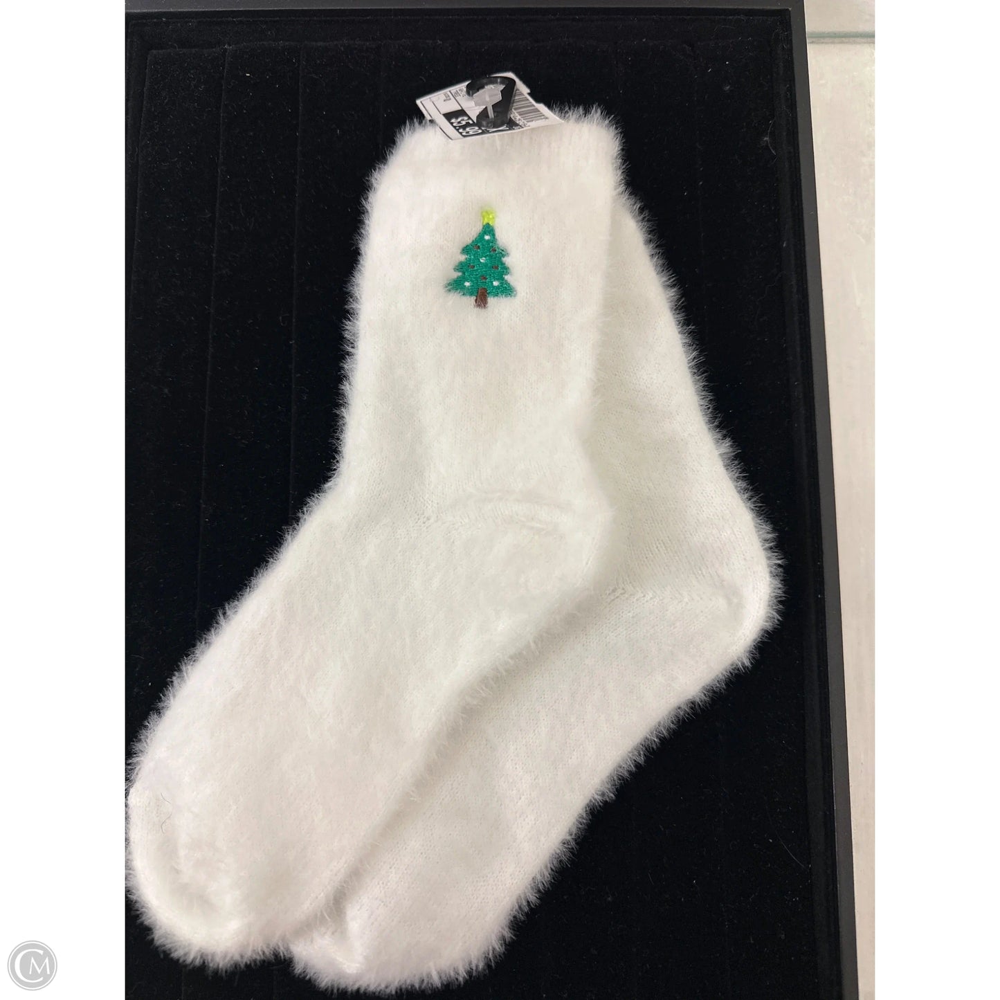 Socks By Clothes Mentor In White, Size: 0