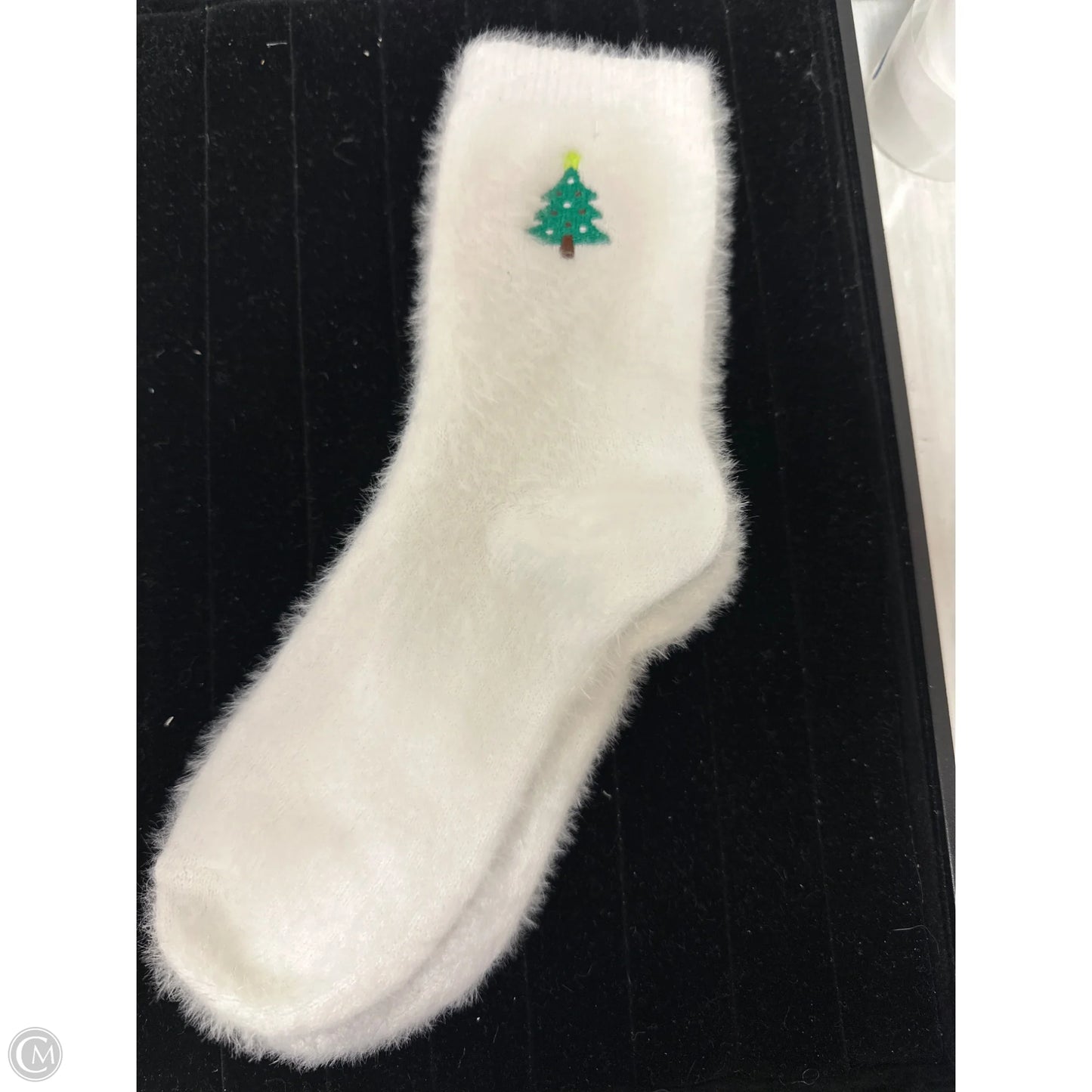 Socks By Clothes Mentor In White, Size: 0