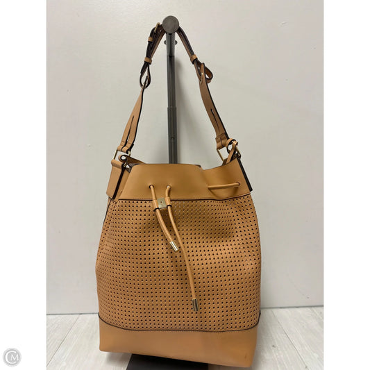 Handbag Leather By Vince Camuto, Size: Large