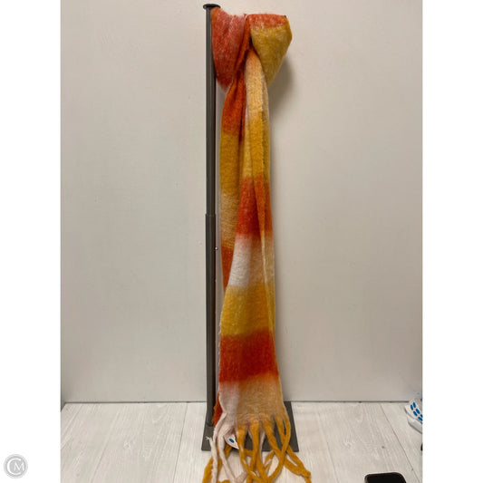 Scarf Winter By Clothes Mentor In Orange