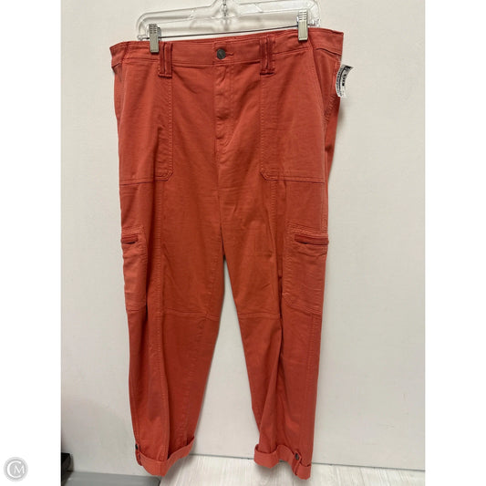 Pants Cargo & Utility By Chicos In Orange, Size: 14