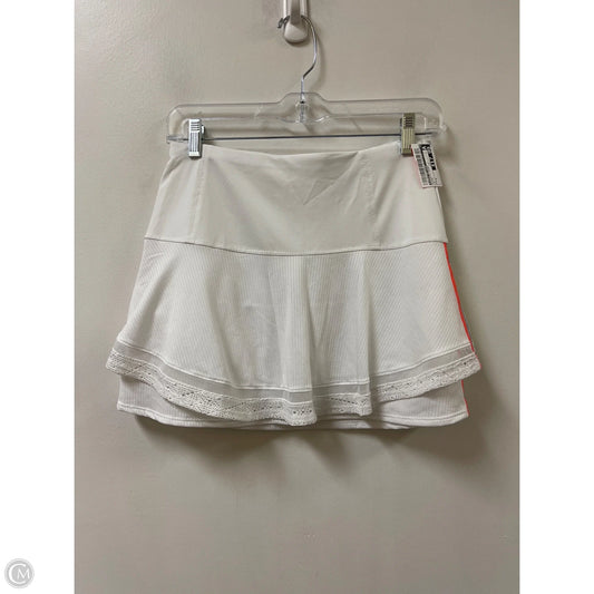Athletic Skort By Lucky In Love In White, Size: S
