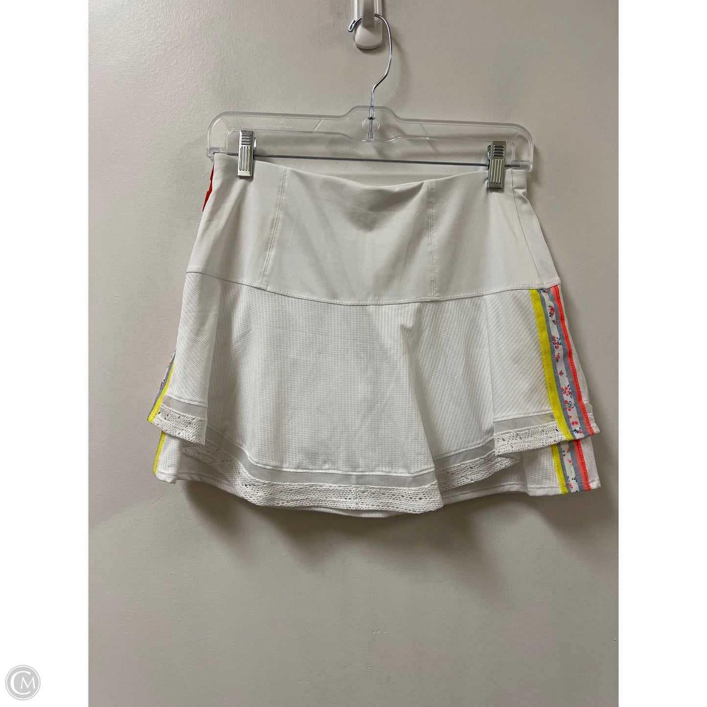 Athletic Skort By Lucky In Love In White, Size: S