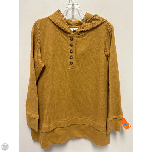 Tunic Long Sleeve By J. Jill In Yellow, Size: M