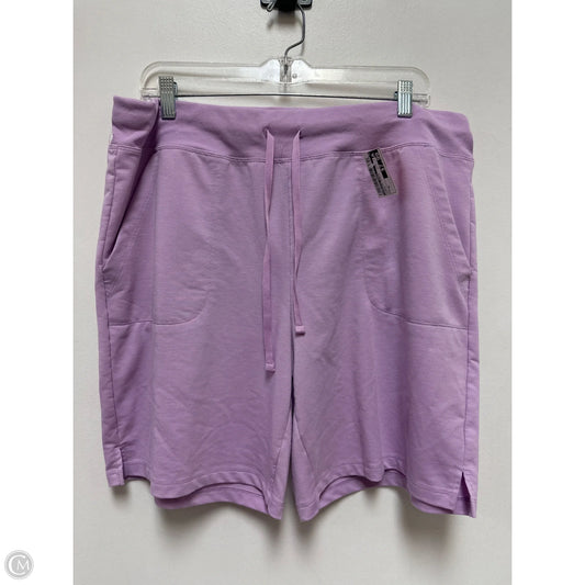 Athletic Shorts By Athletic Works In Purple, Size: Xl