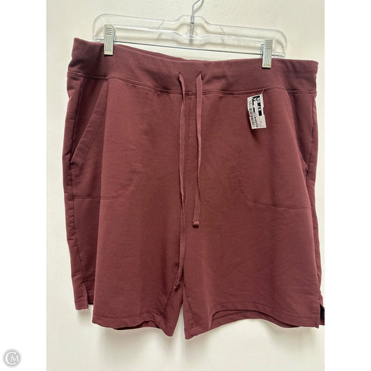 Athletic Shorts By Athletic Works In Red, Size: Xl