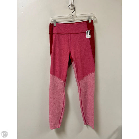 Athletic Leggings By Outdoor Voices In Red, Size: M