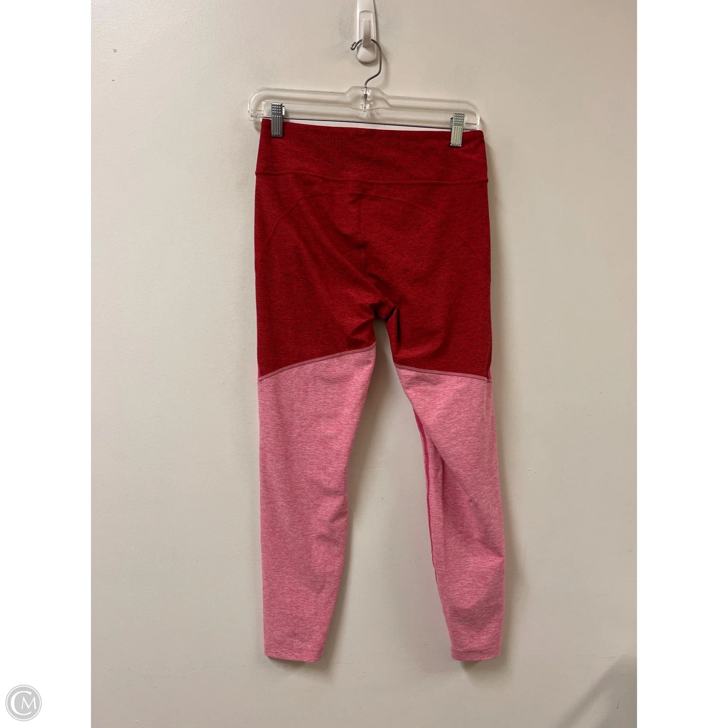Athletic Leggings By Outdoor Voices In Red, Size: M