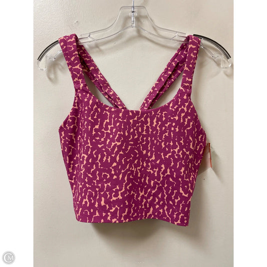 Athletic Bra By Sage In Purple, Size: M