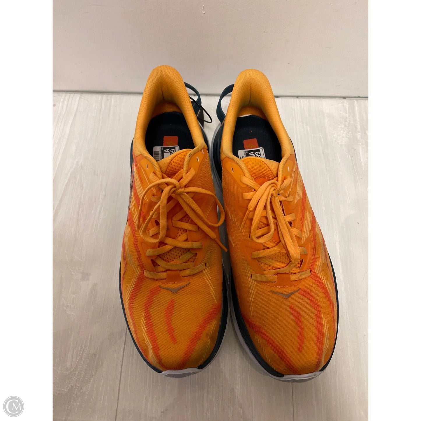 Shoes Athletic By Hoka In Orange, Size: 10