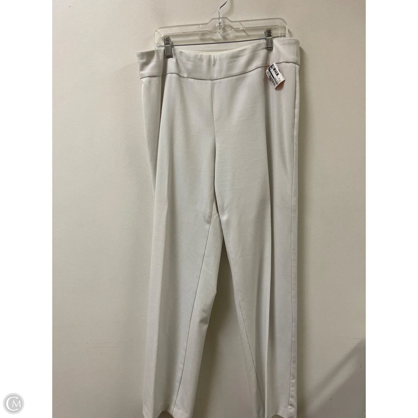Pants Dress By Investments In White, Size: 14