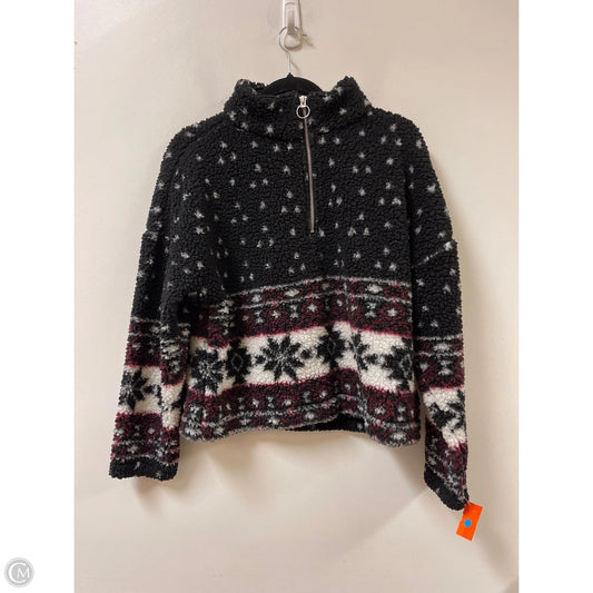 Sweater By Love Tree In Black, Size: L