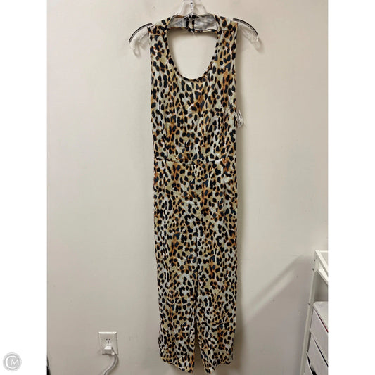 Jumpsuit By Lucky & Blessed In Animal Print, Size: 2x
