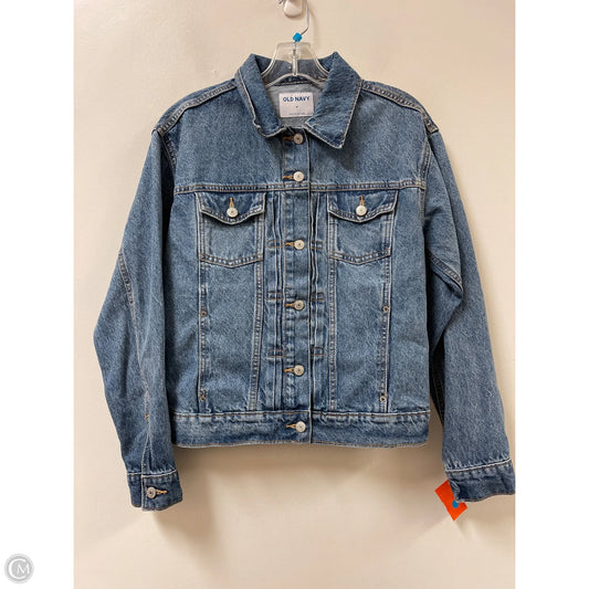 Jacket Denim By Old Navy In Blue Denim, Size: M