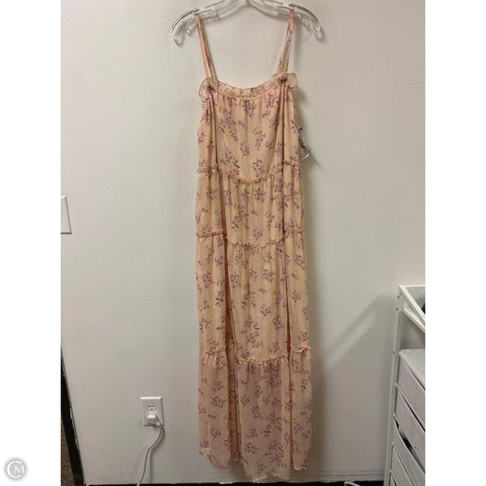 Dress Casual Maxi By Abound In Floral Print, Size: 1x