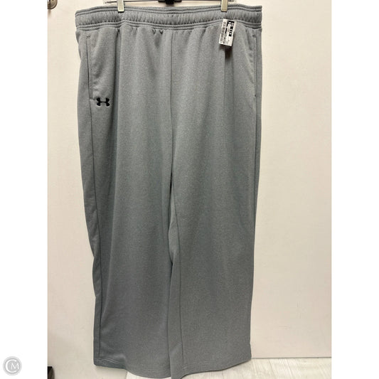 Athletic Pants By Under Armour In Grey, Size: 2x