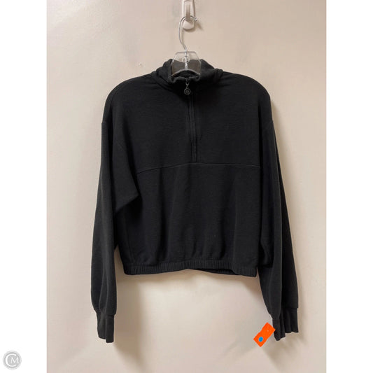 Athletic Sweatshirt Collar By Victorias Secret In Black, Size: S