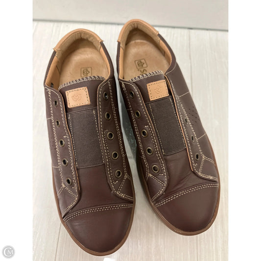 Shoes Sneakers By Spenco In Bronze, Size: 9.5
