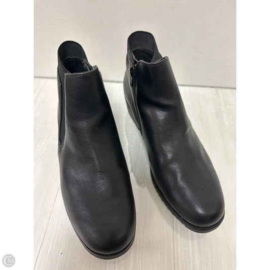 Boots Ankle Heels By Cliffs By White Mountain In Black, Size: 10