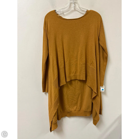 Tunic Long Sleeve By Cyrus In Yellow, Size: S