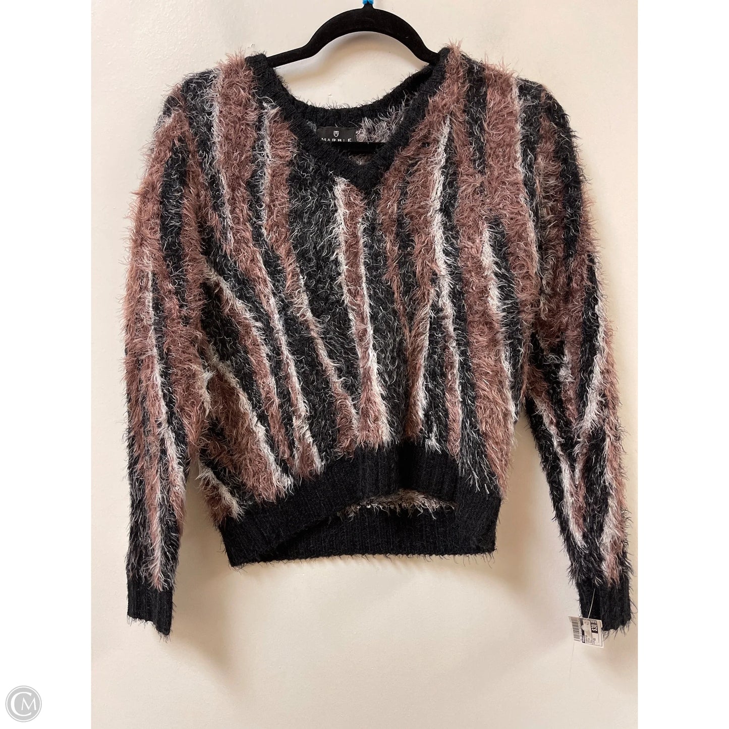 Sweater By Mable In Brown, Size: Xs