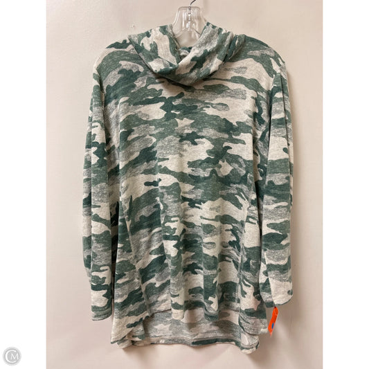 Top Long Sleeve By Clothes Mentor In Green, Size: L