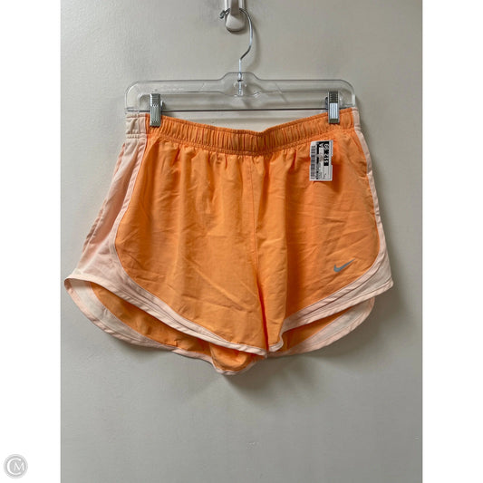 Athletic Shorts By Nike Apparel In Orange, Size: L