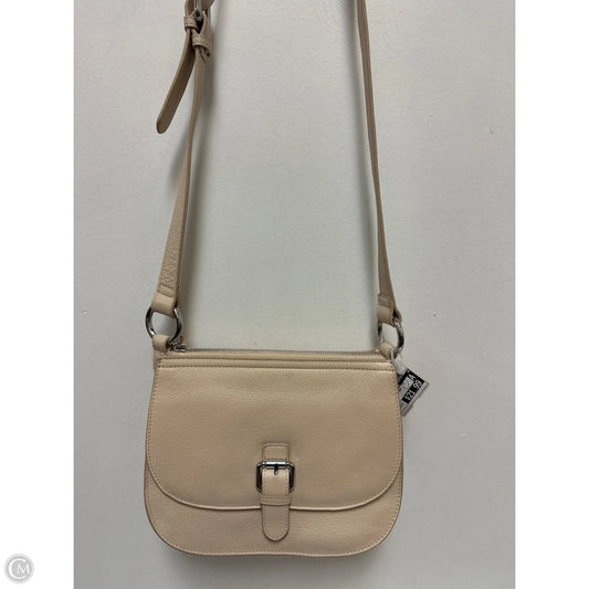Crossbody Leather By Clothes Mentor, Size: Medium