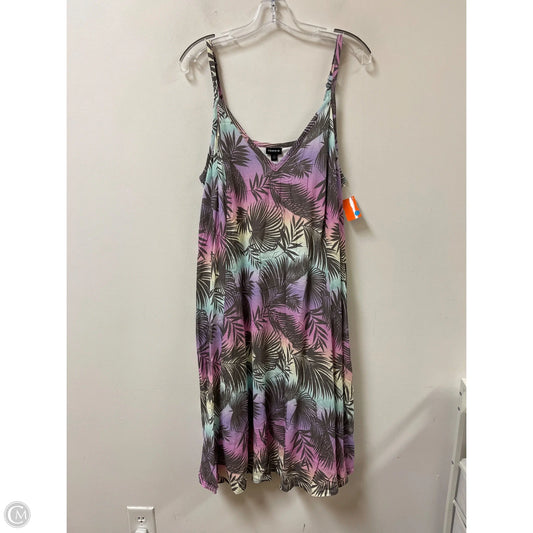 Dress Casual Midi By Torrid In Multi-colored, Size: L